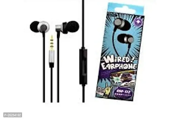 Rm 512 Earphone Wired 3.5 Mm Single Pin With Microphone