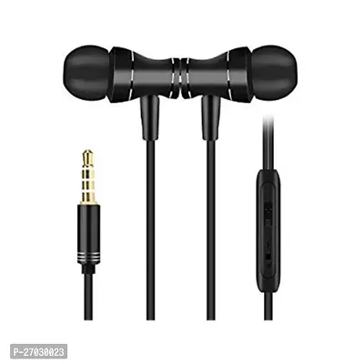 Rk Trader Jb-L9 Wired Earphone (In Ear) Wired - 3.5 Mm Single Pin Black