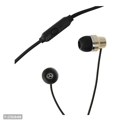 Rk Trader Pavareal  E69 Headphone Wired - 3.5 Mm Single Pin Black