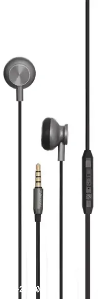 Rk Trader Pavareal  E08 Headphone Wired - 3.5 Mm Single Pin Black