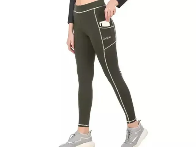 Stylish Lycra Solid Jeggings For Women