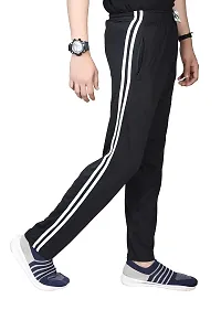 True KINTMAN Regular Fit Pure Cotton Track Pants for Man's with Both Side Deep Zipper Pockets-thumb2