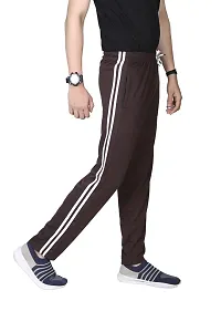 Men Multicoloured Cotton Solid Regular Track Pant-thumb3