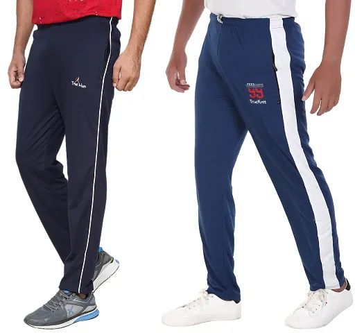 Multicolored Cotton Regular Fit Track Pants Combo
