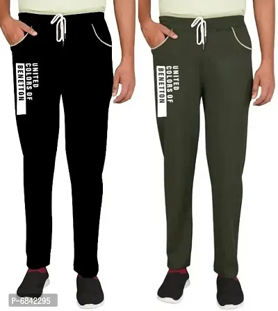 Drifit Lycra 4Way Full Streachable Trackpant Combo Pack Of 2