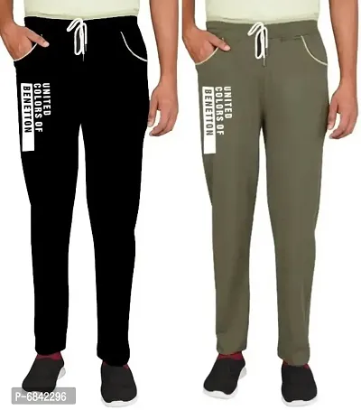 Drifit Lycra 4Way Full Streachable Trackpant Combo Pack Of 2