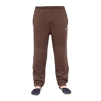 TRUE KNITMAN Regular Fit Track Pants with Both Side Zipper Pockets (Pack of 2)(Brown-Grey)(Size-32)-thumb2