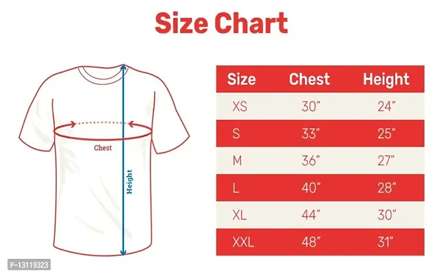 True KNITMEN Printed Round Neck & Half Sleeve Customized/Dry-Fit/T-Shirt for Men/Women T-Shirts (Pack of 1) &(NGU_NVY Blu_L)-thumb4