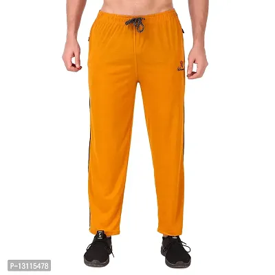 True KINTMAN Regular Fit Pure Cotton Track Pants for Man's with Both Side Deep Zipper Pockets-thumb4