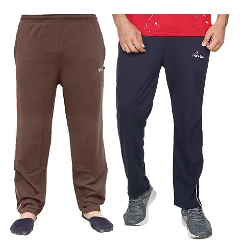Trendy 100 cotton track pants For Men 