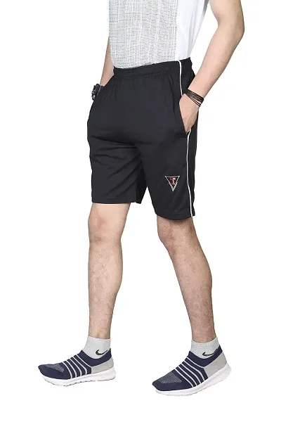 Neo Garments Mens Cotton Combo Chain Pocket Short Pants Grey  Black  Sizes from M to 7XL  Amazonin Clothing  Accessories