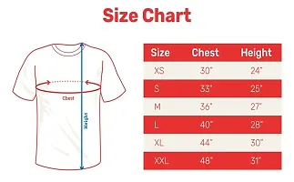 True KNITMEN Printed Round Neck & Half Sleeve Customized/Dry-Fit/T-Shirt for Men/Women T-Shirts (Pack of 1) &(NGU_Wht_XXL)-thumb3