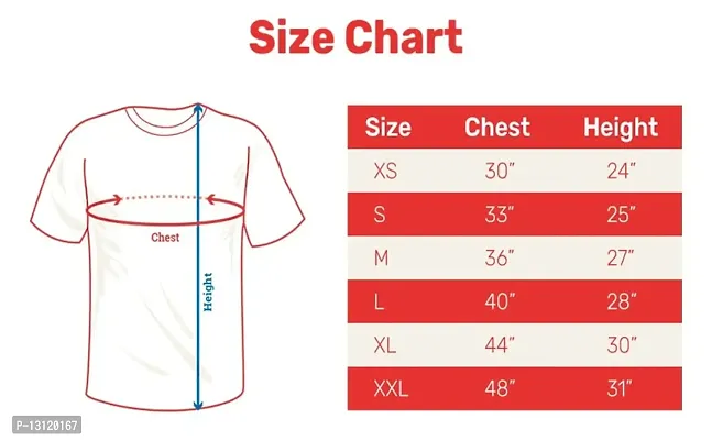 True KNITMEN Printed Round Neck & Half Sleeve Customized/Dry-Fit/T-Shirt for Men/Women T-Shirts (Pack of 1) &(NGU_Wht_XXL)-thumb4