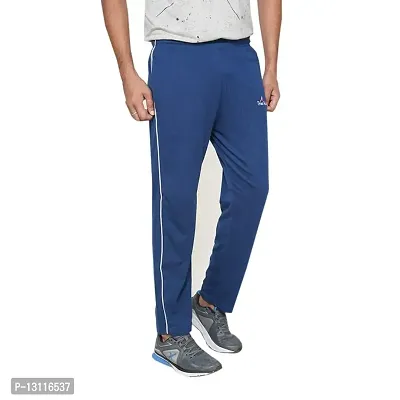 True KINTMAN Regular Fit Plain Cotton Pyjama Trackpants for Man's with Both Side Zipper Pockets-thumb3