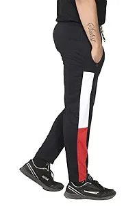 True KINTMAN Regular Fit Plain Cotton Pyjama Trackpants for Man's with Both Side Zipper Pockets-thumb3