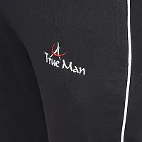 True KINTMAN Regular Fit Pure Cotton Track Pants for Man's with Both Side Deep Zipper Pockets-thumb4