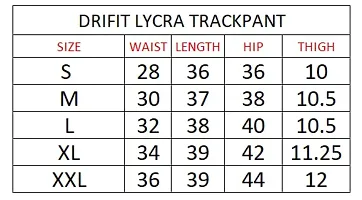 WALAITI Drifit Lycra Trackpants | Trackpants for Men | Sportswear for Boys | Drifit Lycra Pyjama, Joggers, Lowers with Both Side Zipper Pockets (L, Grey Black)-thumb4