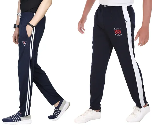 Cotton Solid Regular Fit Track Pants Combo