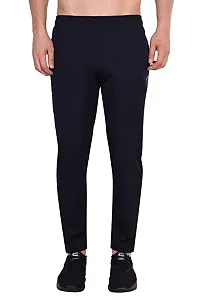 WALAITI Drifit Lycra Trackpants | Trackpants for Men | Sportswear for Boys | Drifit Lycra Pyjama, Joggers, Lowers with Both Side Zipper Pockets-thumb2