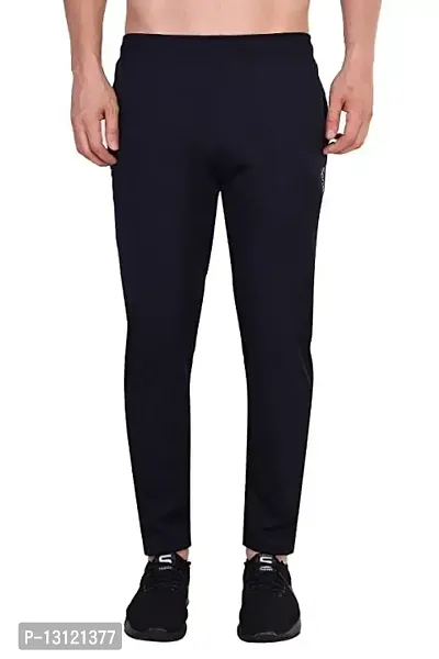WALAITI Drifit Lycra Trackpants | Trackpants for Men | Sportswear for Boys | Drifit Lycra Pyjama, Joggers, Lowers with Both Side Zipper Pockets-thumb3