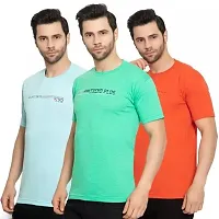 Men Cotton Lycra Printed T-Shirts-thumb3