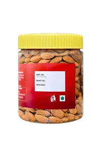 Bharat Super Foods Whole Premium California Almonds - Badam giri - 100% Natural 250gm Jar Pack-thumb3