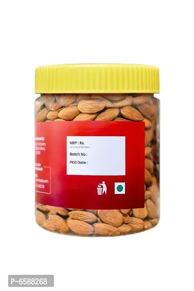 Bharat Super Foods Whole Premium California Almonds - Badam giri - 100% Natural 250gm Jar Pack-thumb4