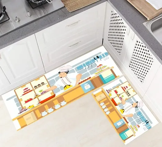 Set of 2- Kitchen Floor Mats