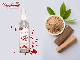 Pankhudi Sandalwood Powder 100Gm with Pankhudi Rose Water 100Ml Combo Pack-thumb3