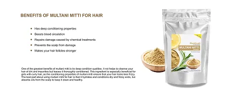 Pankhudi Multani Mitti Powder 100% Pure  Natural (Fullers Earth/Calcium Bentonite Clay) For Face Pack and Hair Pack, 1kg-thumb3