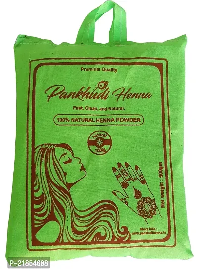 Pankhudi Henna 100% Natural  Pure henna powder cloth filtered (250gm)