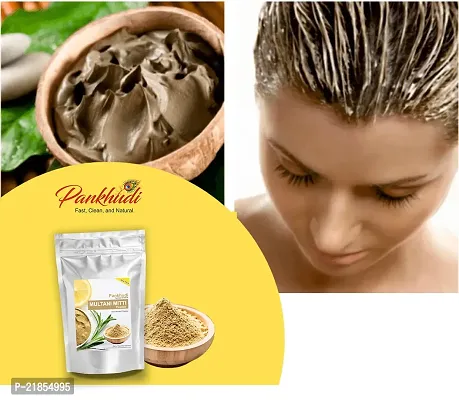 Pankhudi Multani Mitti Powder 100% Pure  Natural (Fullers Earth/Calcium Bentonite Clay) For Face Pack and Hair Pack, 1kg-thumb5