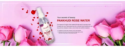 Pankhudi Sandalwood Powder + Pankhudi Rose Water Combo Pack - (100 gm Each)-thumb4