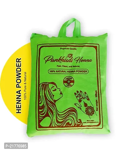 Pankhudi 100% Natural Henna (Mehandi) Powder For hair and Henna art with Extra Fine Body Art Quality Henna from Henna City Sojat City (1kg)