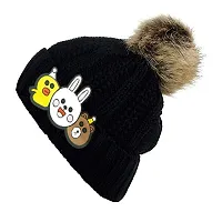 Baby Winter Warm and Soft Cap | New Born Baby Kid's Hat | Baby Cute Cap's for Winter | Woollen Cap for Kid's Boy's  Girl's-thumb1