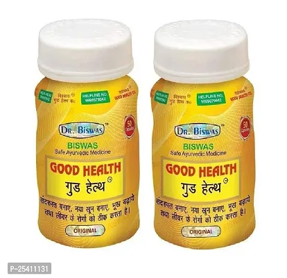 Dr. Biswas Ayurvedic Good Health -50 Capsules, Pack of 2
