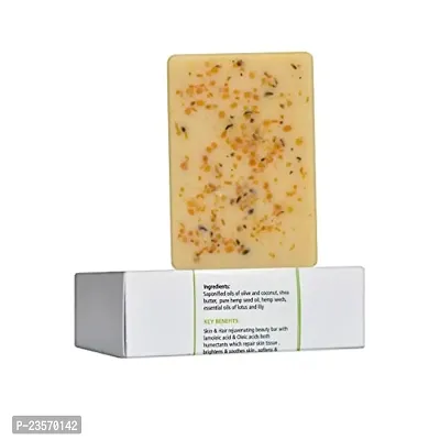 Natuur Hemp Lily Shea soap (100 gms)-thumb4