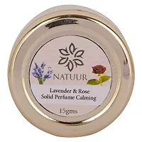 NATUUR Lavender and Rose Solid Perfume, 15 g-thumb1