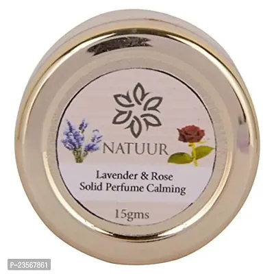 NATUUR Lavender and Rose Solid Perfume, 15 g-thumb2