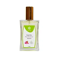 NATUUR Body Mist- Mountain Rose  Saffron- Sensual, 100 ml-thumb1