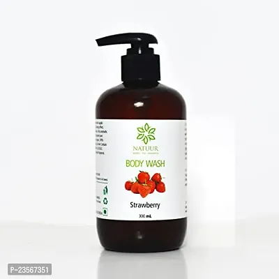 Natuur Body Wash Strawberry (300ml)-thumb0