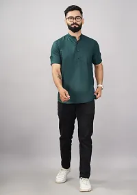 Men Regular fit casual wear kurtas-thumb3