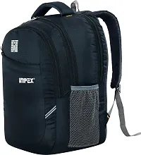 Black Laptop Backpack Backpack Office Bag For Men and Women-thumb2