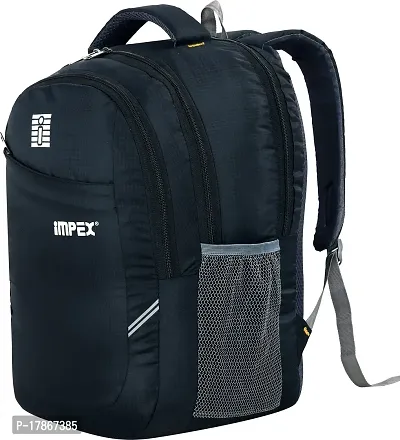 Black Laptop Backpack Backpack Office Bag For Men and Women-thumb3
