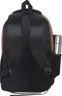 Tan Laptop Backpack Office Backpack Causal Backpack For Men and Women-thumb1