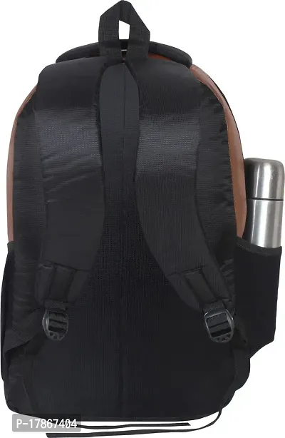 Tan Laptop Backpack Office Backpack Causal Backpack For Men and Women-thumb2