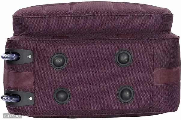 Classic Lightweight Purple Polyester 40L Luggage Travel Duffle Bag - Bl61Bp-thumb3