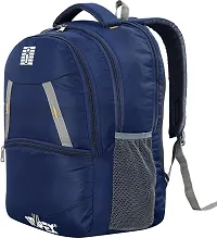 Navy Blue Laptop Backpack Backpack Office Bag For Men and Women-thumb2