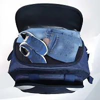 Classic 60 Liters Blue Duffel Bag/Travelling Bag/Hiking Bag For Men And Women-thumb2