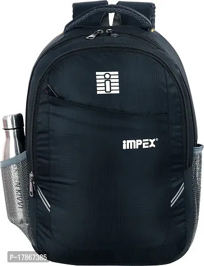 Black Laptop Backpack Backpack Office Bag For Men and Women-thumb0